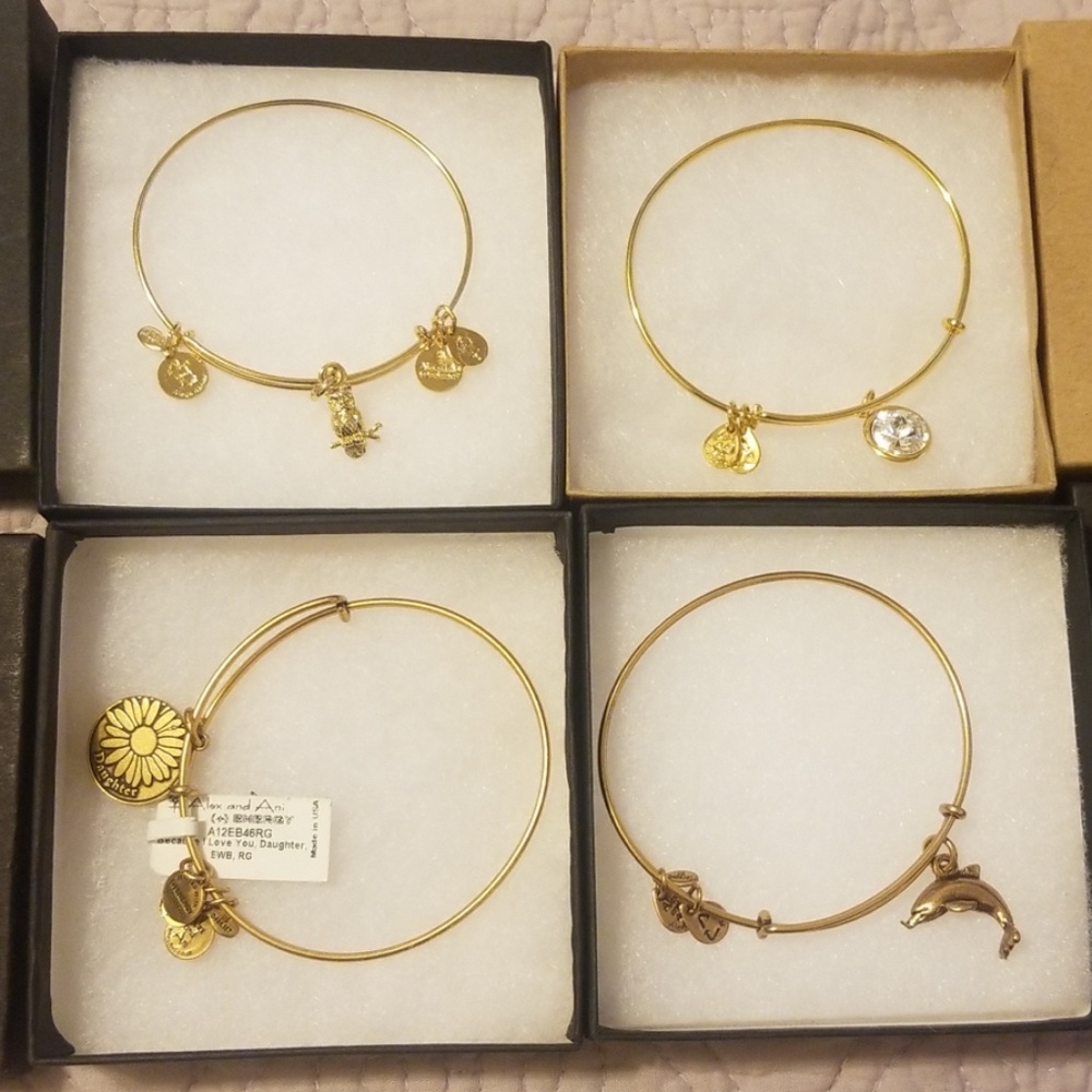 Alex and Ani America Bracelet Lot of 4 Bracelets